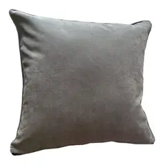 REHUCE - Cojin Felpa 40x40 Cm Gris