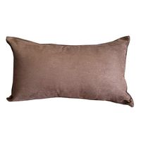 Cojin Felpa 50x30 Cm Café