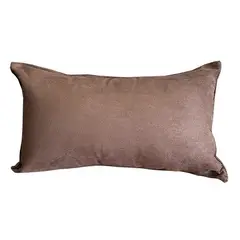 REHUCE - Cojin Felpa 50x30 Cm Café