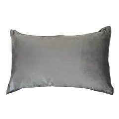 REHUCE - Cojin Felpa 50x30 Cm Gris