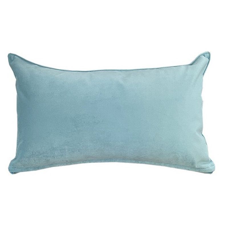 REHUCE - Cojin Felpa 50x30 Cm Turquesa