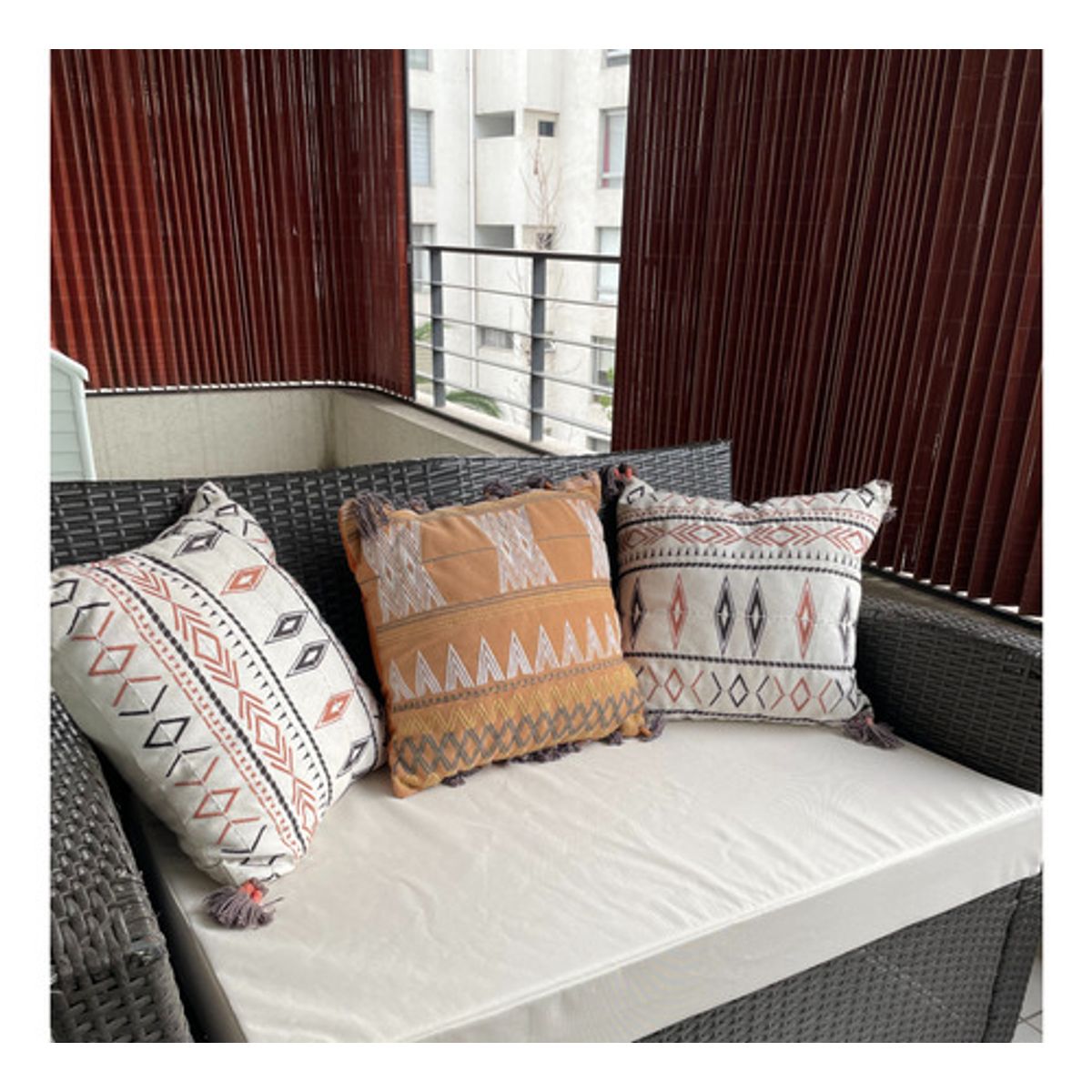 REHUCE - Cojines Terraza 110 X 40 X 10 Cms Crudo
