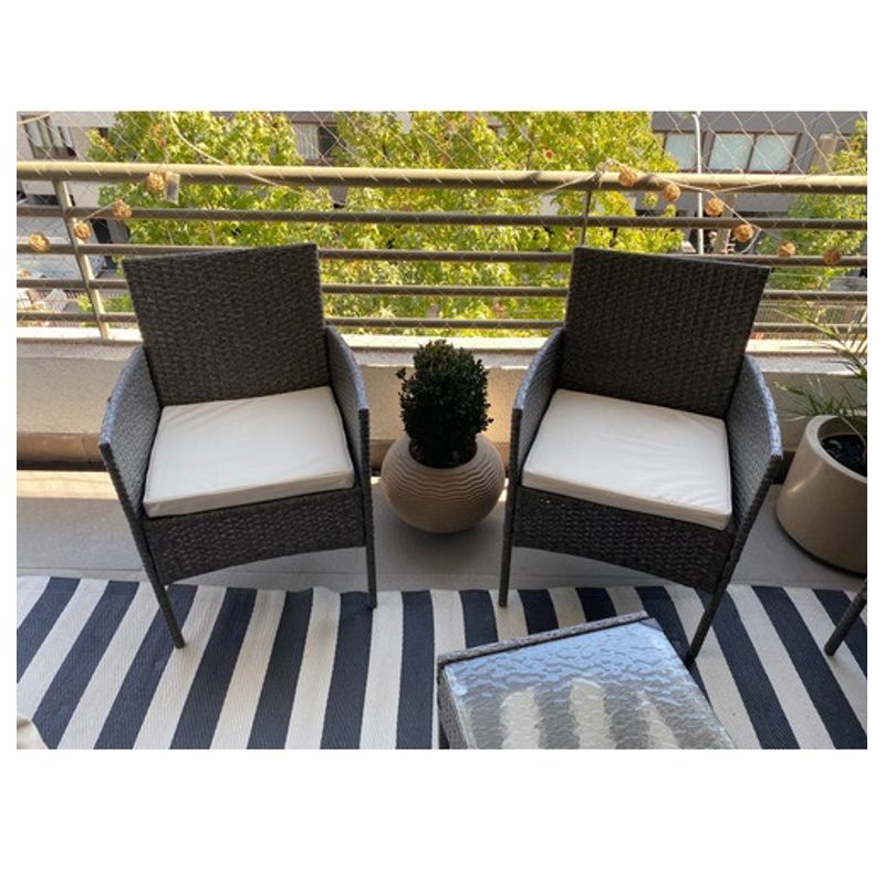 REHUCE - Cojines Terraza 50 X 40 X 10 Cms  Crudo