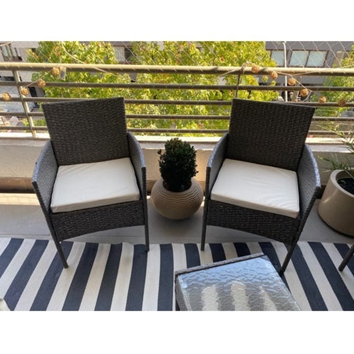 REHUCE - Cojines Terraza 60 X 60 X 10 Cms Crudo