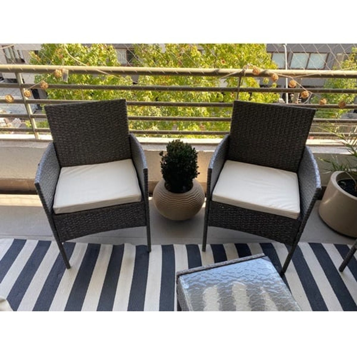 REHUCE - Cojines Terraza 60 X 60 X 10 Cms Crudo