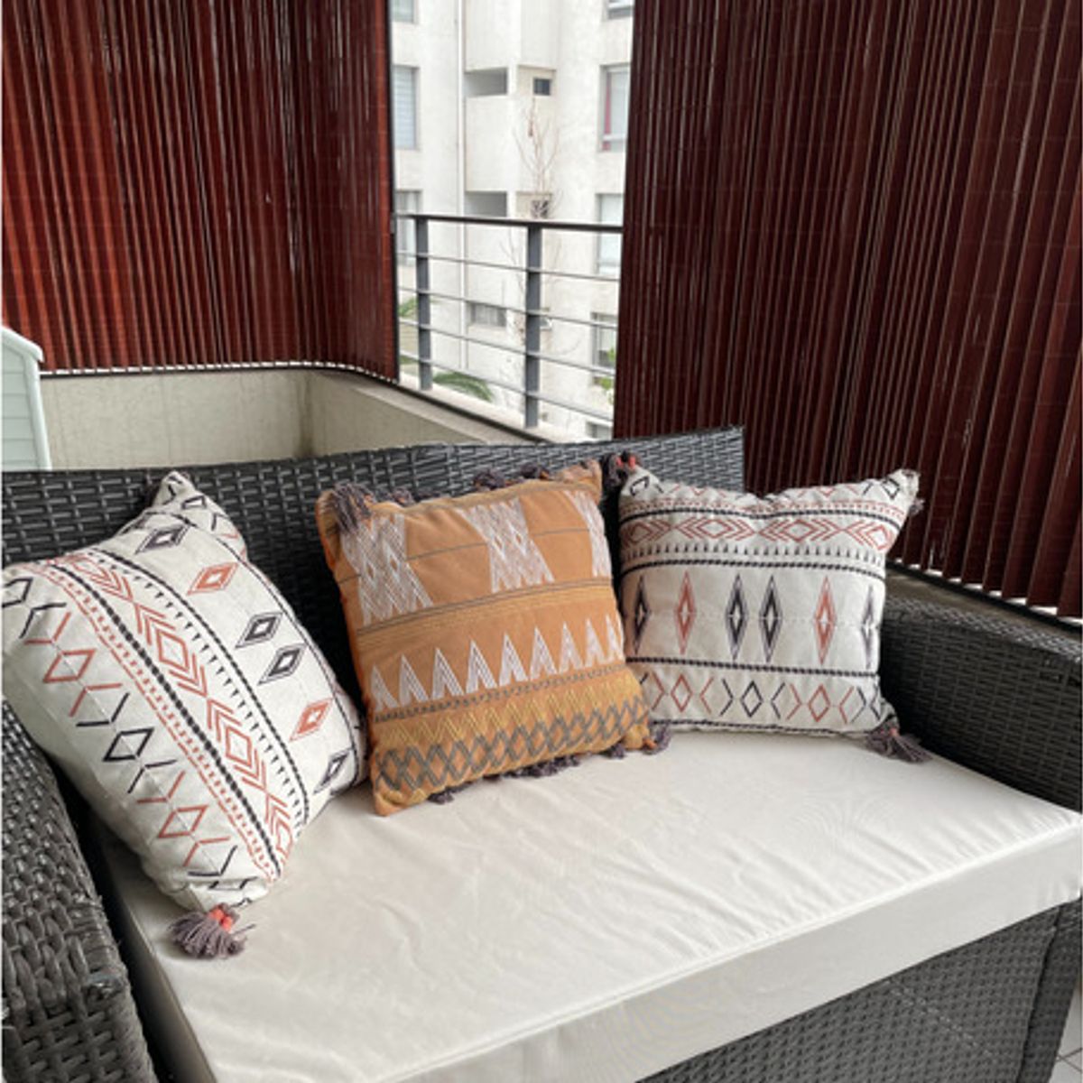 REHUCE - Cojines Terraza 60 X 60 X 10 Cms Crudo