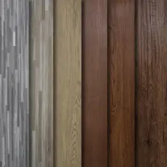 GENERICO - Piso Vinilico Autoadhesivo 1 Caja 2.5m2 Antideslizante 18 Und - Gris oscuro