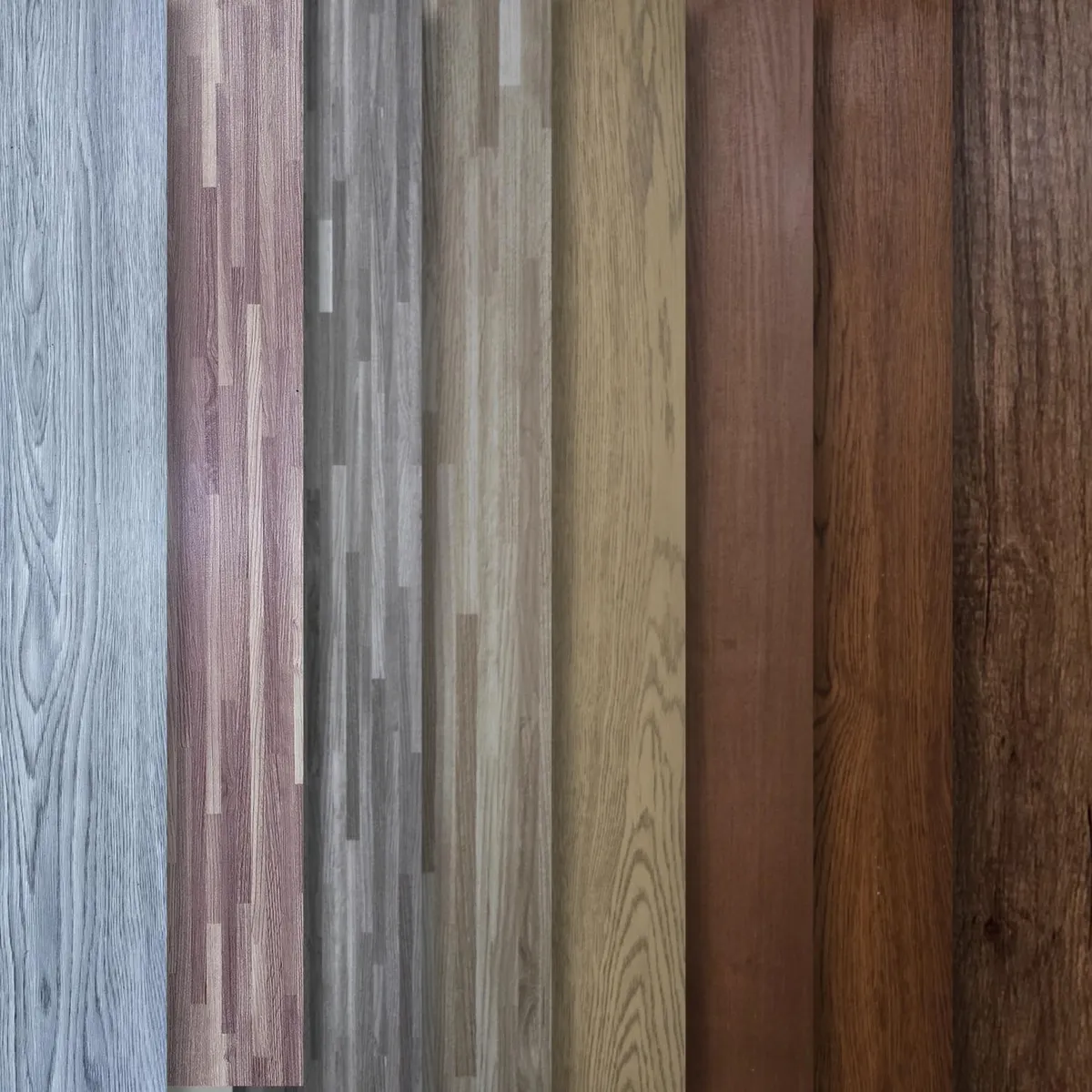 GENERICO - Piso Vinilico Autoadhesivo 1 Caja 2.5m2 Antideslizante 18 Und - Marron