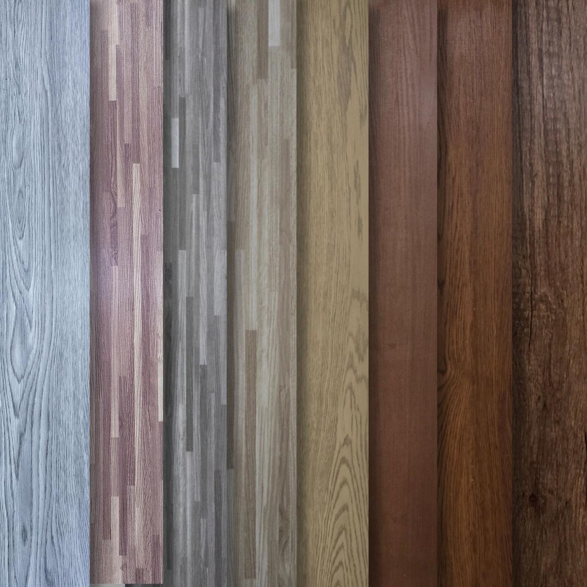 GENERICO - Piso Vinilico Autoadhesivo 1 Caja 2.5m2 Antideslizante 18 Und - Marron