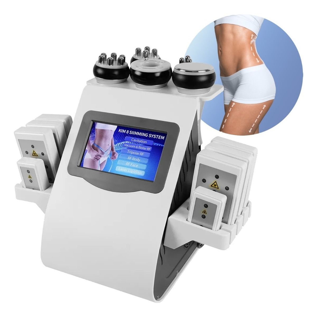 U BUY - Maquina Cavitación 6 en 1 Cavitación 40khz Lipolaser Radiofr