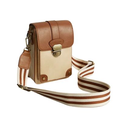 Imagen 2 del producto Bolso Cruzado Vintage para Teléfono - Beige