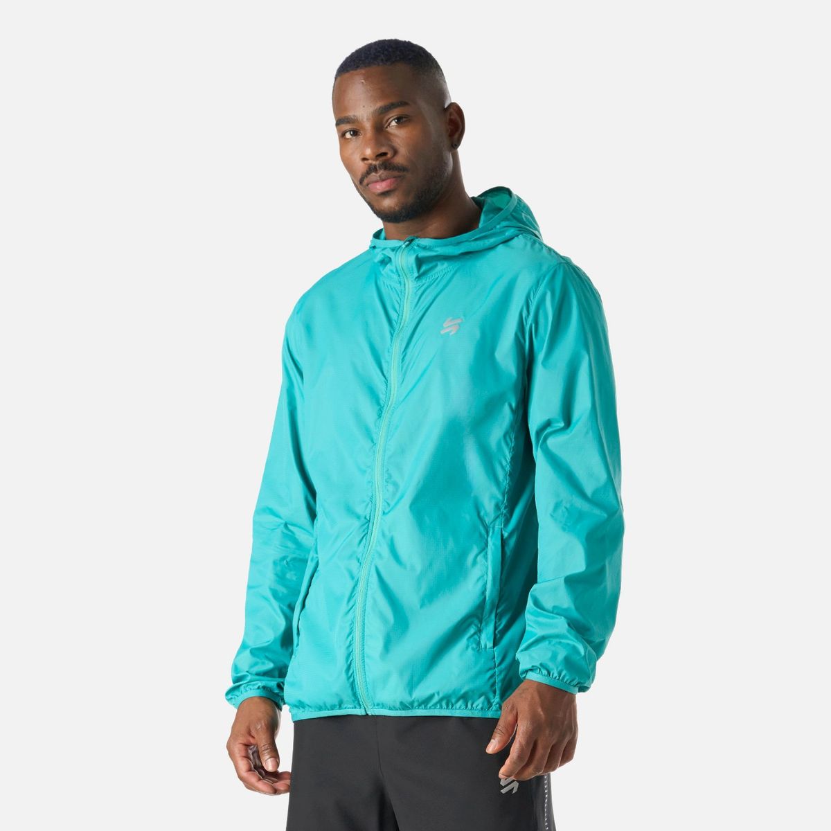 VULCANO - Chaqueta Hombre Built To Move Windbreaker Jacket Turquesa Vulcano