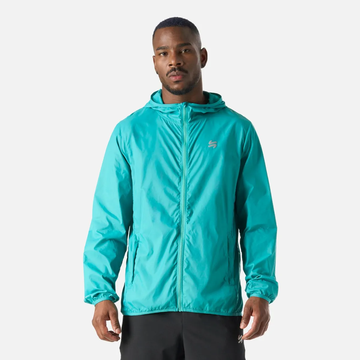 VULCANO - Chaqueta Hombre Built To Move Windbreaker Jacket Turquesa Vulcano