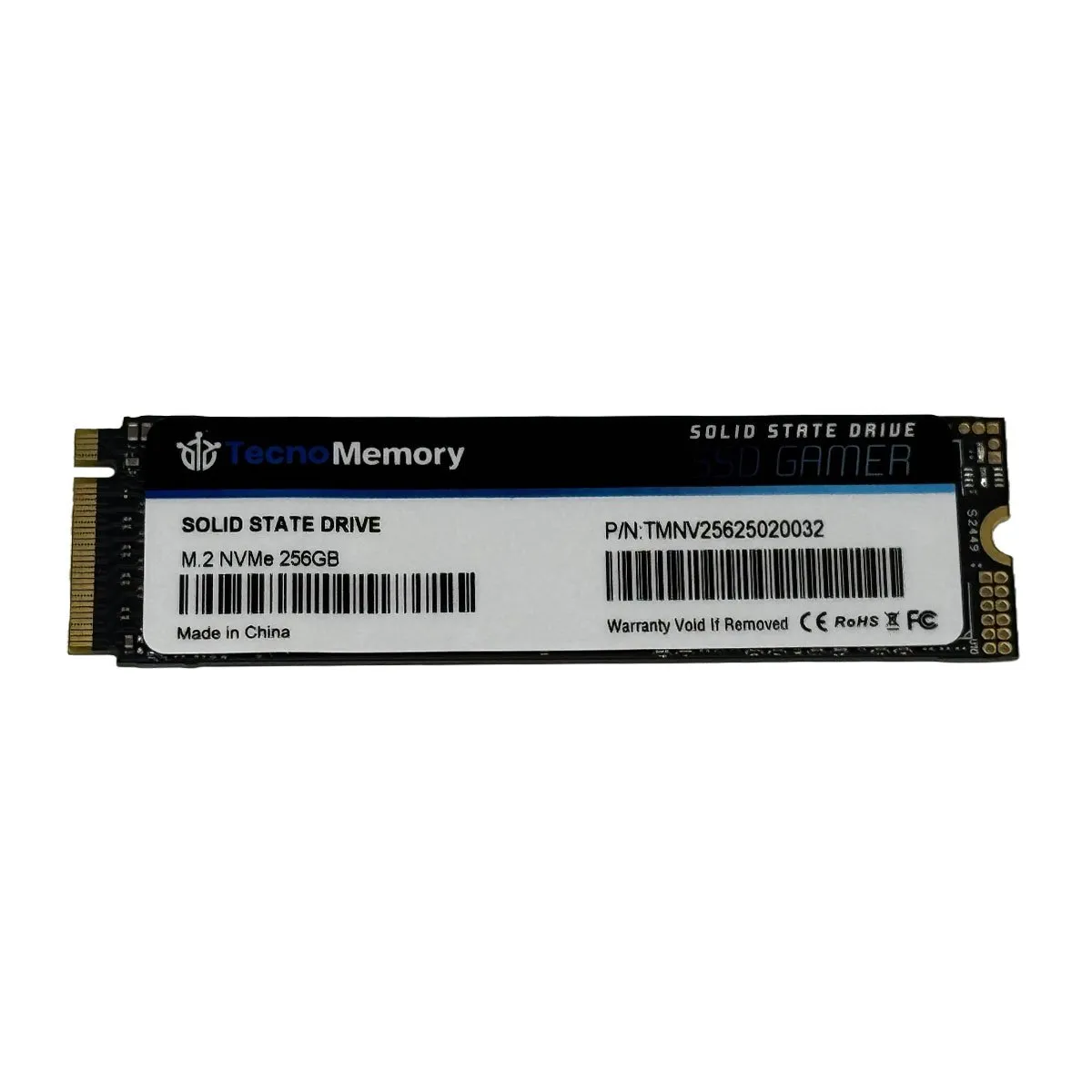 GENERICO - Disco solido SSD M2 NVME 256gb W800R900mbps TecnoMemory