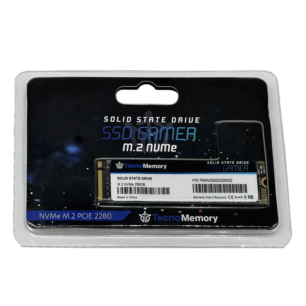 GENERICO - Disco solido SSD M2 NVME 256gb W800R900mbps TecnoMemory