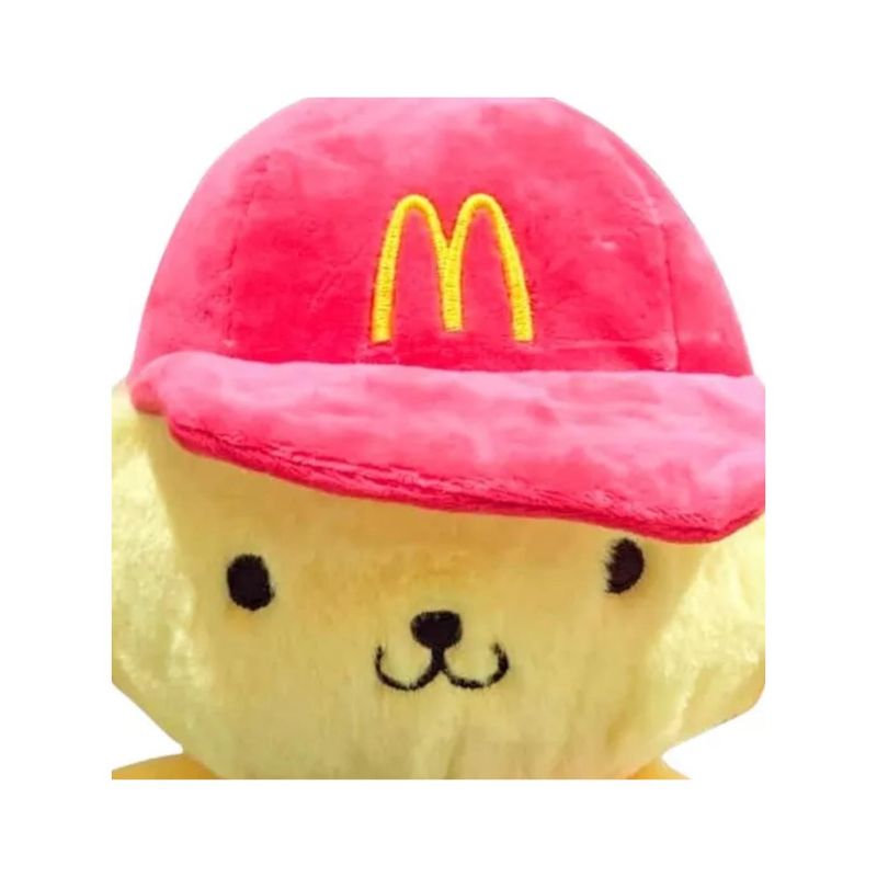GENERICO - Juguete Peluche Pompompurin Gorro McDonalds 20cm Infantil
