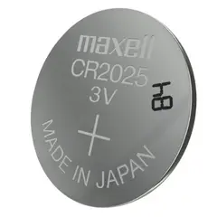 MAXELL - Pila CR2025 lithium Battery 3V 1 unidad