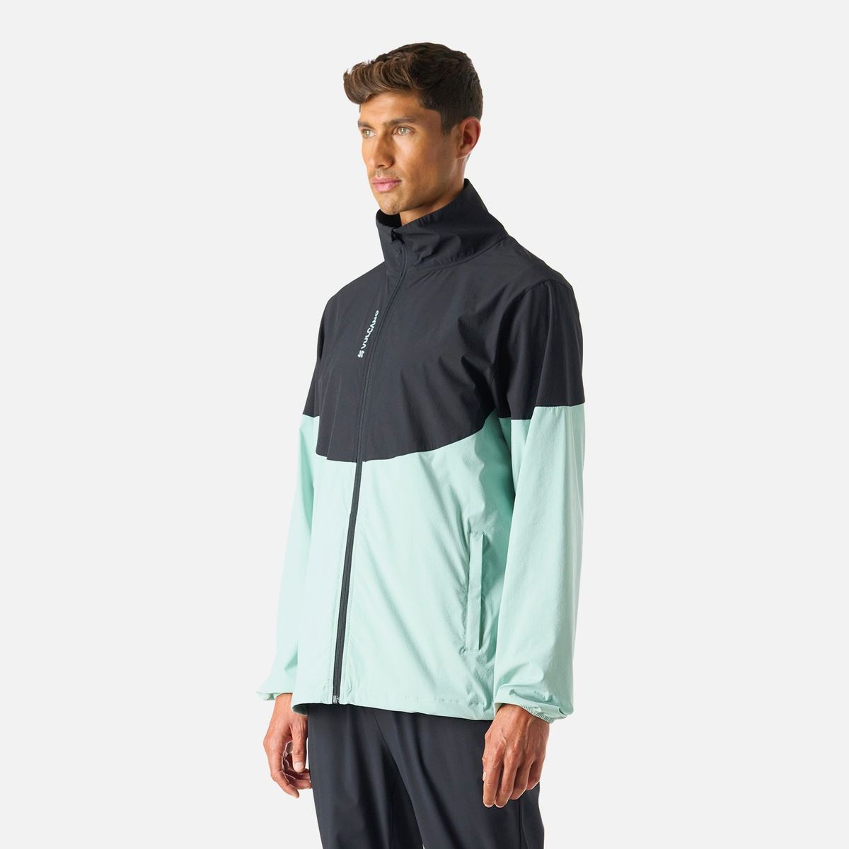 VULCANO - Chaqueta Hombre Tempo Full Zip Windbreaker Jacket Jade Vulcano