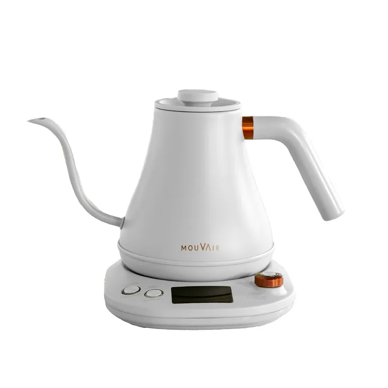 MOUVAIR Hervidor Eléctrico con Control de Temperatura Swan Blanco