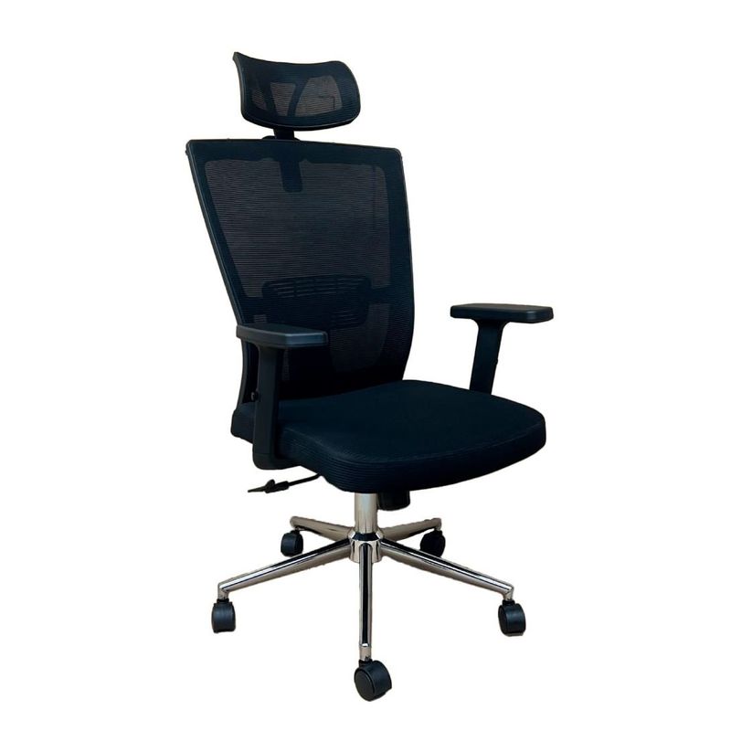 JAVIMATE - Silla De Oficina Escritorio Ergonomica Pro Metal Apoya cabeza