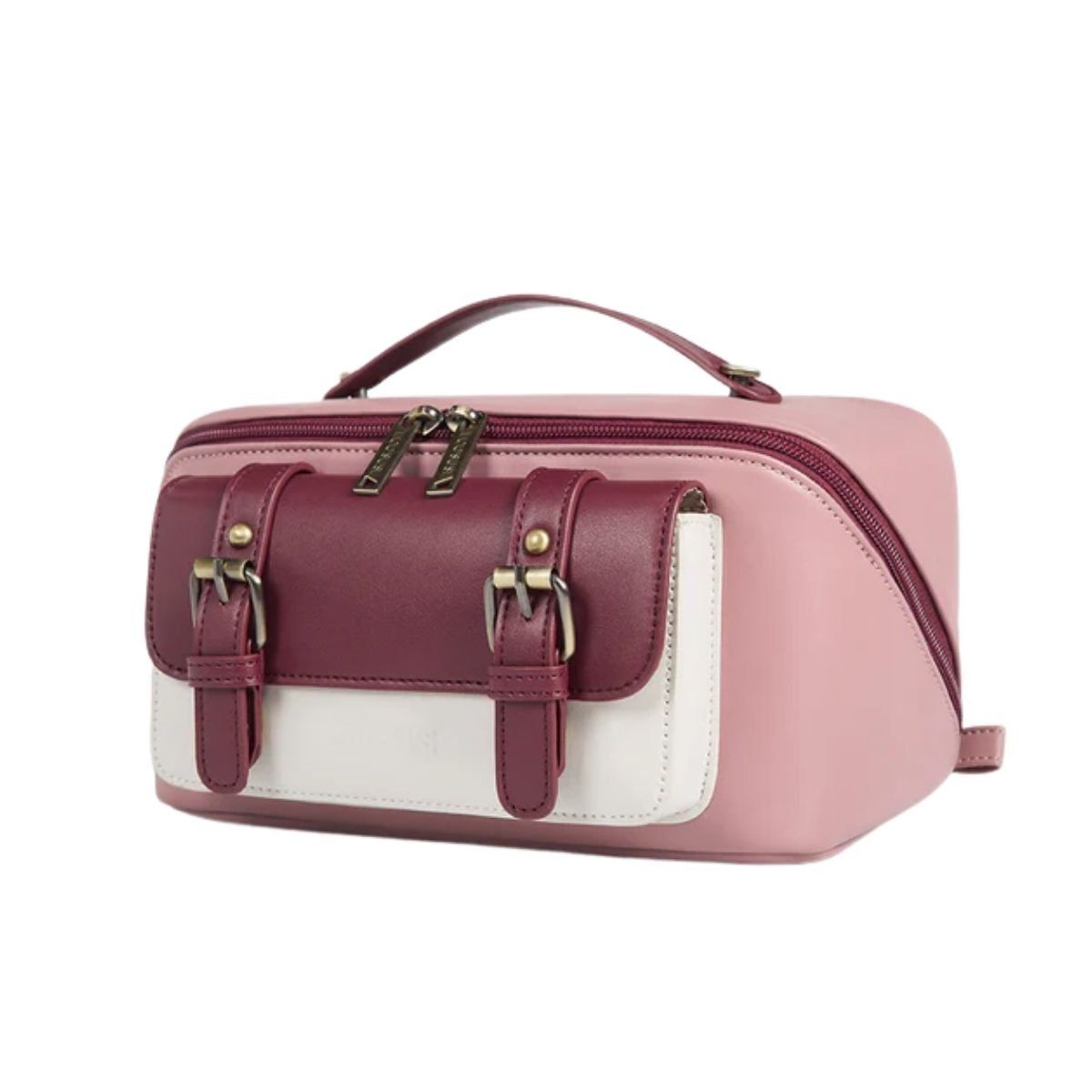 ECOSUSI - Ecosusi Neceser Cosmetiquero Abierto Elena - Rosa Palo