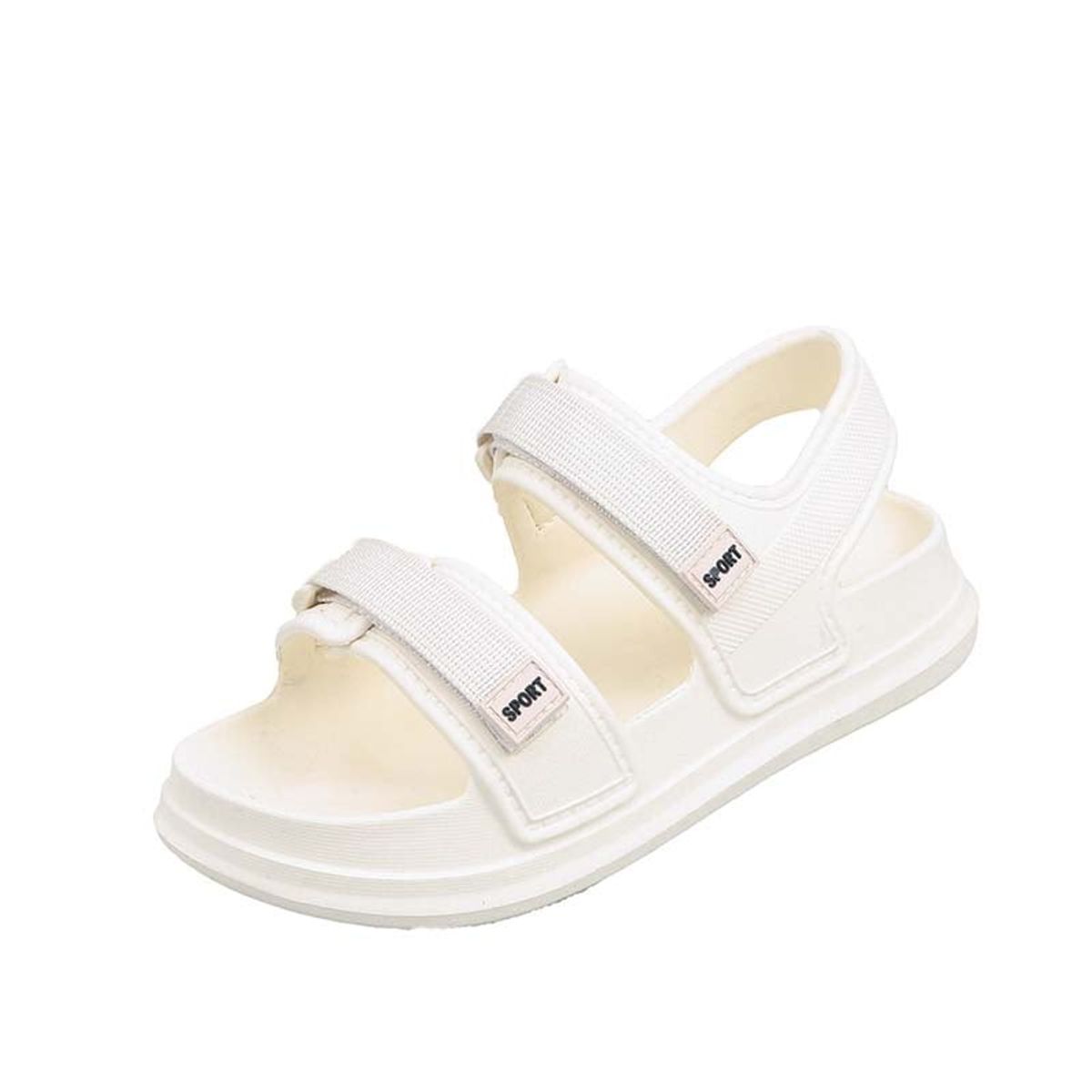 SHANDIAN - Sandalia Mujer De Primavera Verano Beige