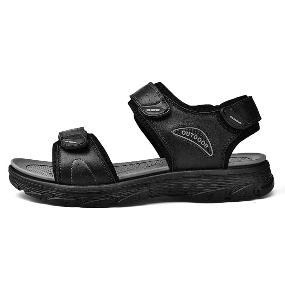 SHANDIAN - Sandalia de Trekking Para Hombre Negro