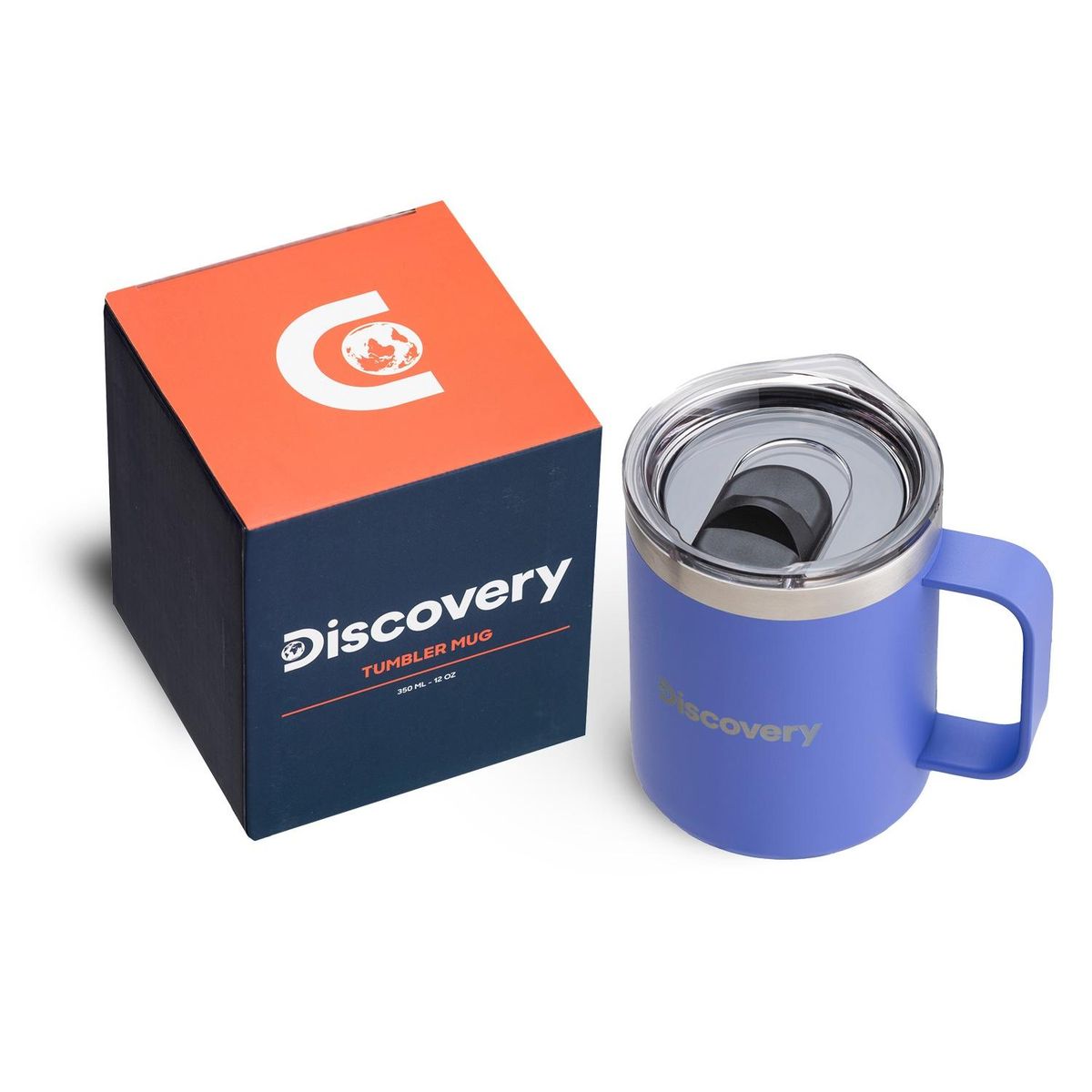 DISCOVERY - TAZA TERMICA TAPA MAGNETIC SLIDER 350 ML TERMO MUG DISCOVERY