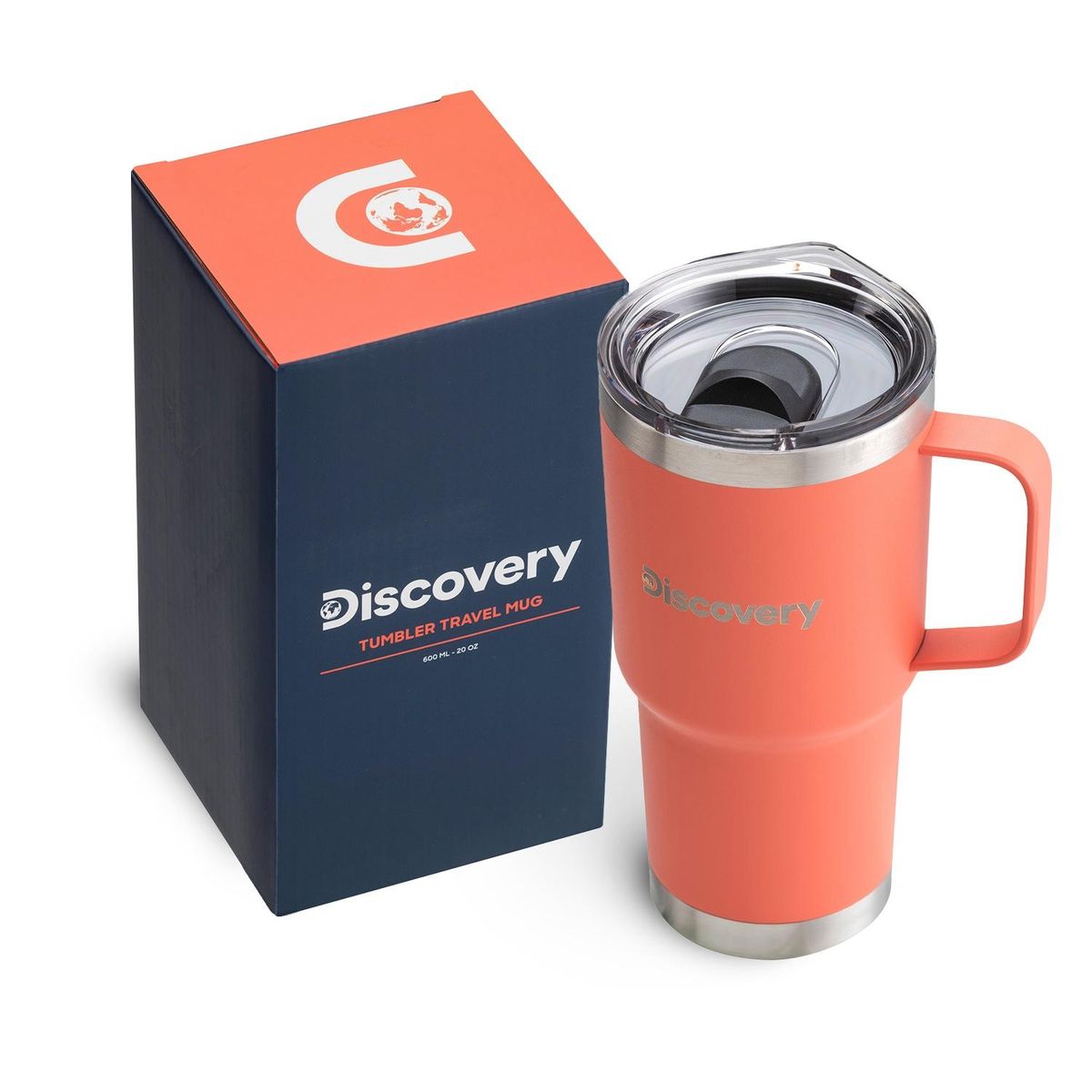 DISCOVERY - VASO TERMICO TAPA MAGNETIC SLIDER 600 ML TERMO MUG DISCOVERY