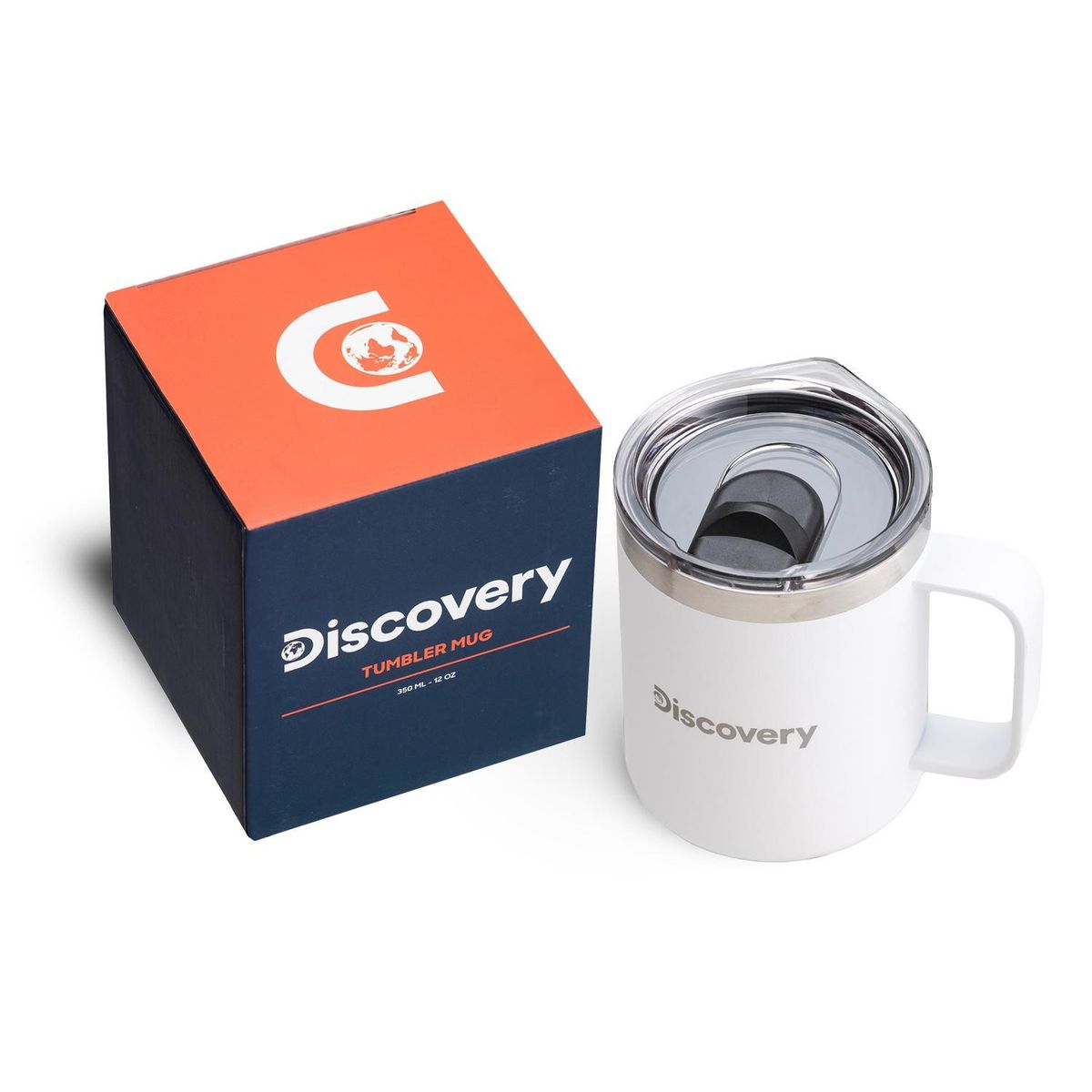 DISCOVERY - TAZA TERMICA TAPA MAGNETIC SLIDER 350 ML TERMO MUG DISCOVERY