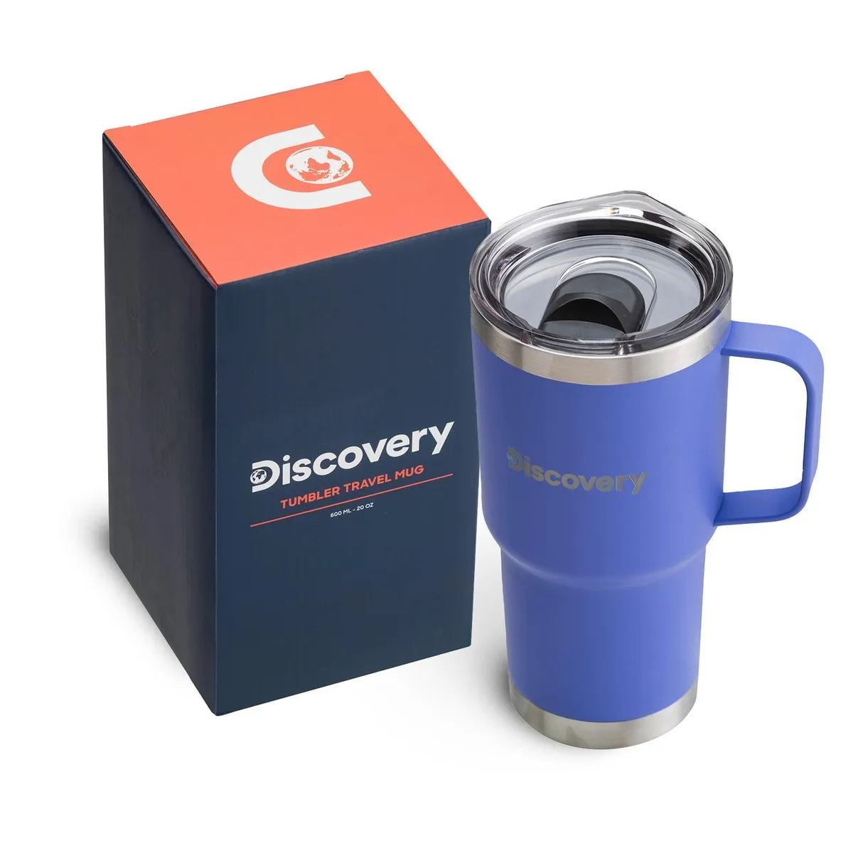 DISCOVERY - VASO TERMICO TAPA MAGNETIC SLIDER 600 ML TERMO MUG DISCOVERY