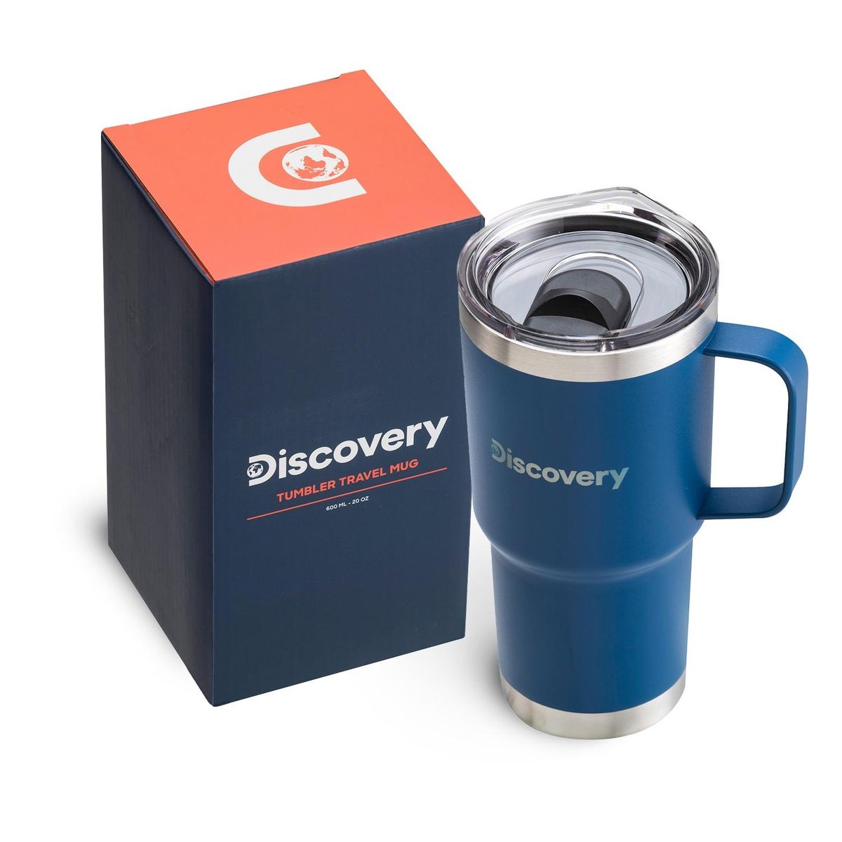 DISCOVERY - VASO TERMICO TAPA MAGNETIC SLIDER 600 ML TERMO MUG DISCOVERY