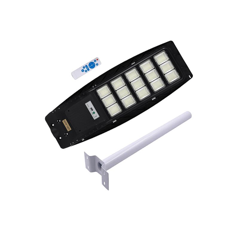 WANT - Lúminaria Pública Solar 3000Lúm 6000K Sensor + Brazo