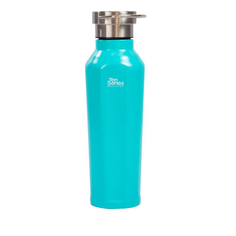 TEN SERIES - BOTELLA ACERO DOBLE VERDE