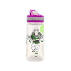 DISNEY - Botella Cuadrada Plástico 500 ml Diseño Buzz Lightyear
