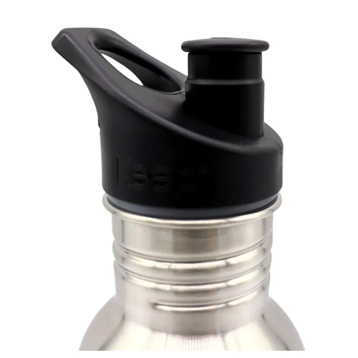 KEEP - Botella Metálica Con Mango 600ml Amarillo - Celeste - Keep