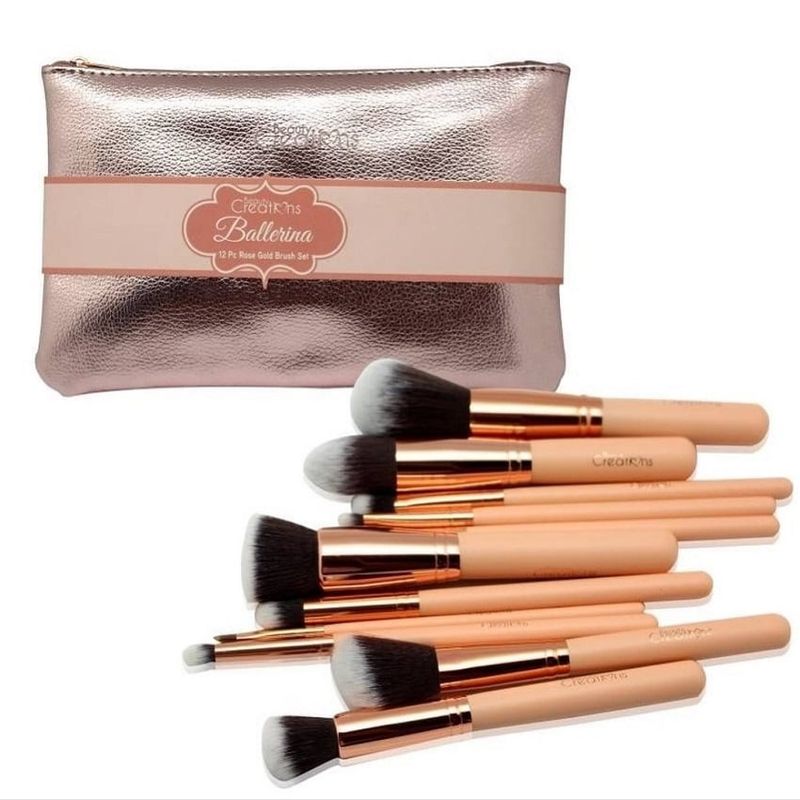 BEAUTY CREATIONS - Set de brochas «Ballerina» Beauty Creations