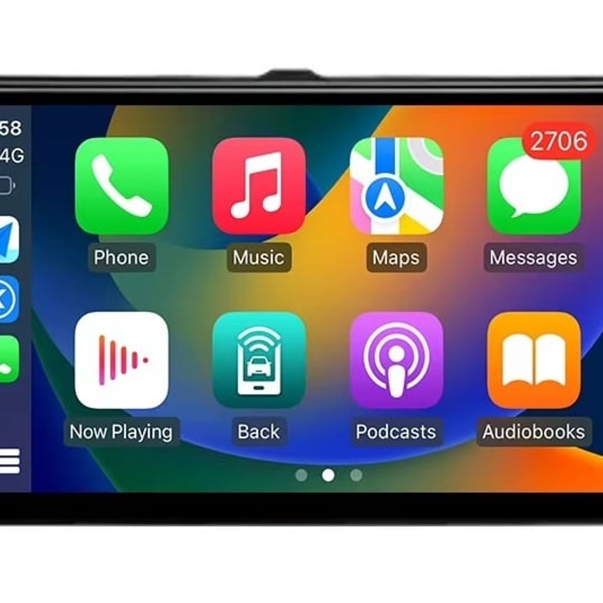 GENERICO - RADIO QLED CARPLAY / ANDROID AUTO  TOYOTA RAV4 2013-2019