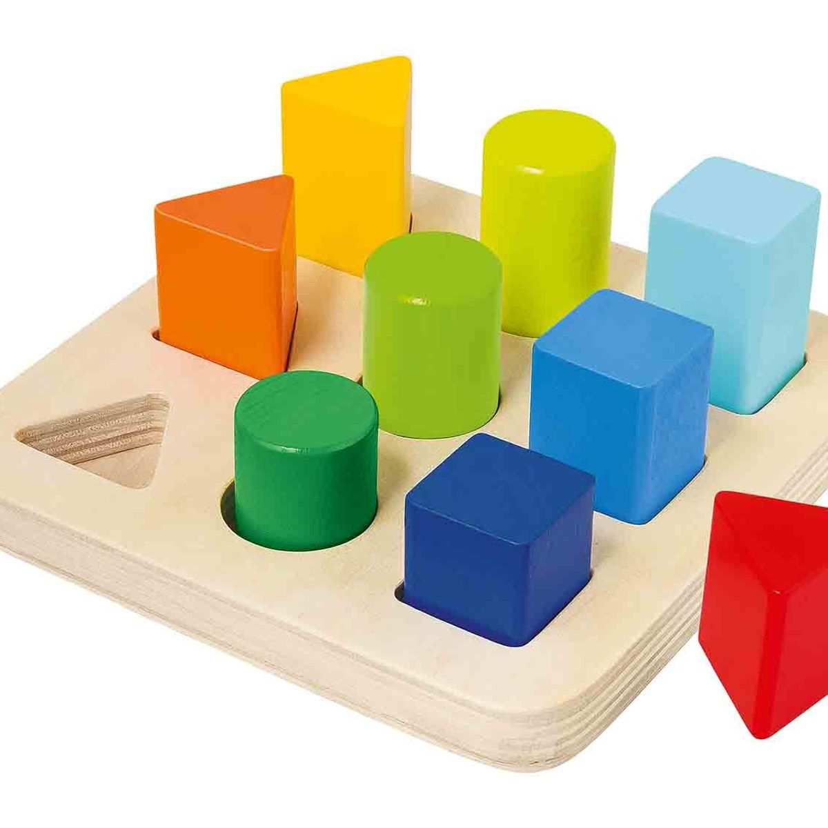GENERICO - JUEGO DIDÁCTICO Formas geométricas de madera
