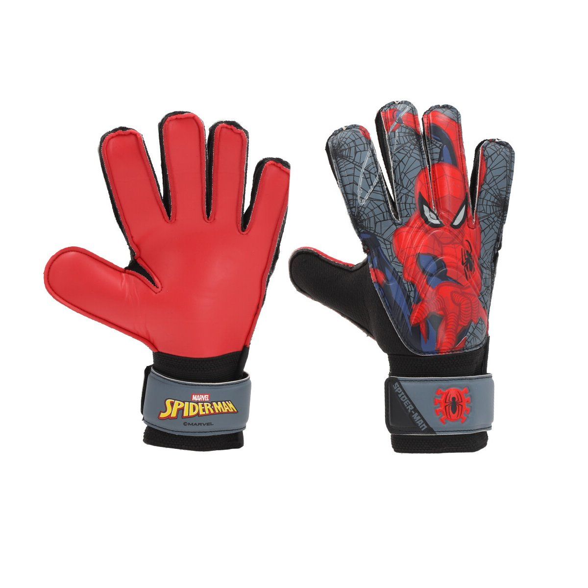 SPIDER MAN - Guante Arquero Infantil Spider-Man Rojo y Gris