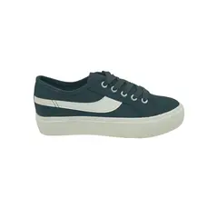 PAND G - Zapatilla Negra Lona Mujer