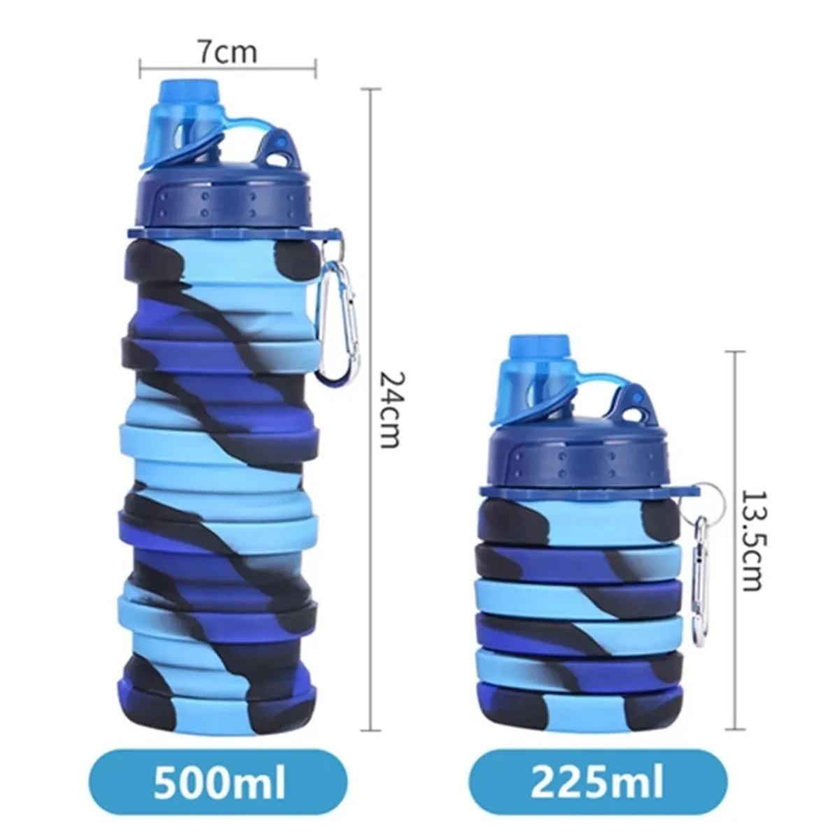GENERICO - Botella De Agua Plegable Escolar Deportiva Para Niños Kawai