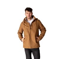 Chaqueta Térmica Hombre Algodón Canvas Interior Sherpa Geike