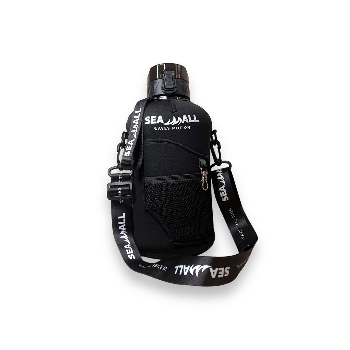 SEAWALL - Botella de Agua deportiva de 2 2lt Seawall Black