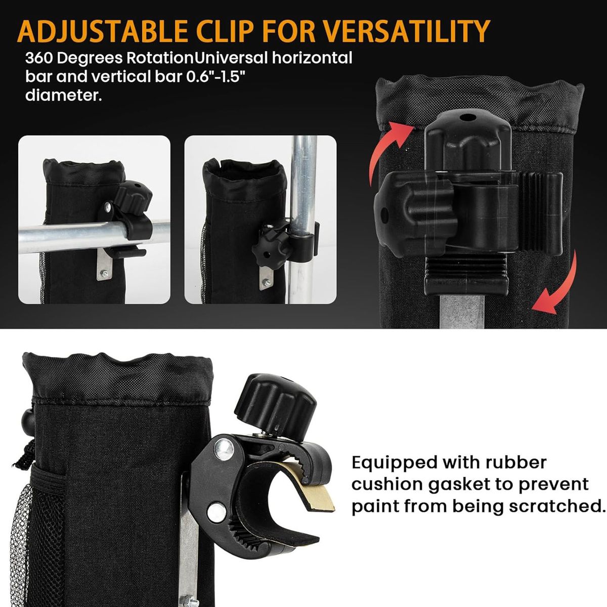 COREJOY - Botella Ajustable para bolsa refrigeradora para bicicletas