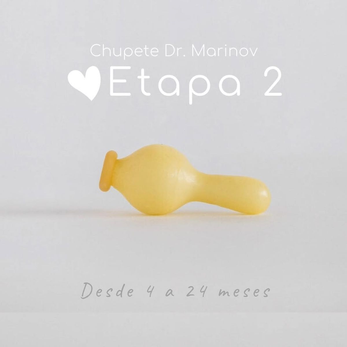 DR MARINOV - Chupete Ergonómico Bebe Dr. Marinov - Etapa 2 (4 a 24 meses)