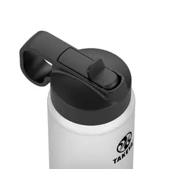 TAKEYA - Botella 650 Ml Vidrio Templado Bombilla – Color Onyx