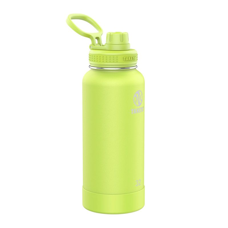 TAKEYA - Botella Takeya Térmica 950 Ml Antigoteo – Color Citron Green