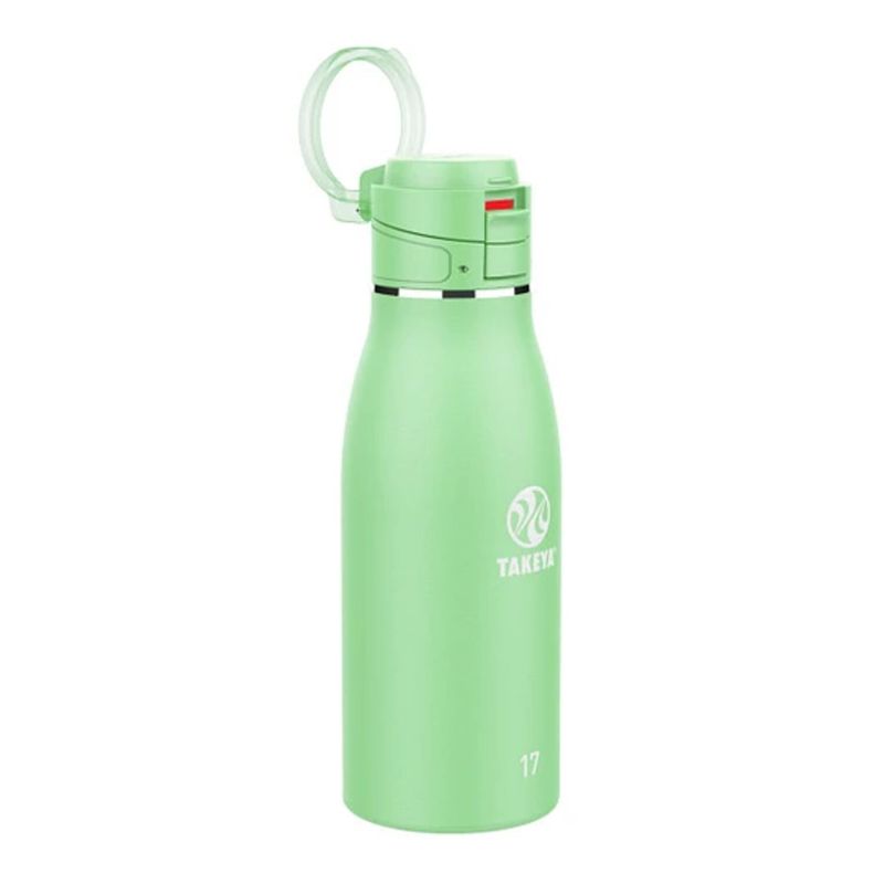 TAKEYA - Botella Takeya Térmica Traveler 500 Ml Tapa Flip Lock - Color Mint