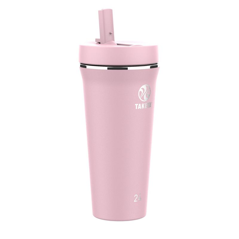 TAKEYA - Botella Takeya Térmica Tumbler 709 Ml Bombilla - Color Blush